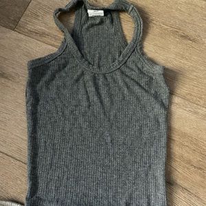tillys tank top dark grey